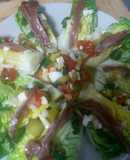 🥬Cogollos con anchoas 🐟 y vinagreta 🫙