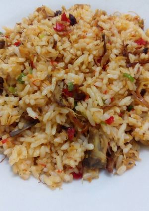 Foto resep Nasi Goreng Suwir Ayam