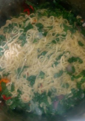 A picture of Vegetable noodles.