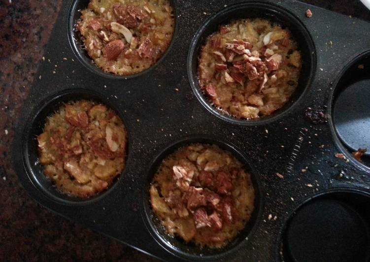 Steps to Make Quick Lets do breakfast- Oatmeal Muffins