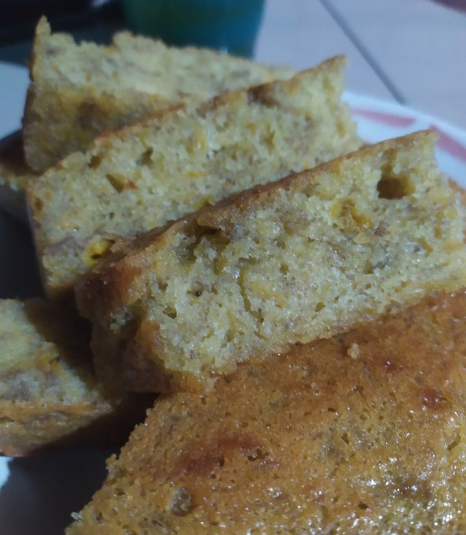 Foto resep Bolu Pisang Panggang Simpel