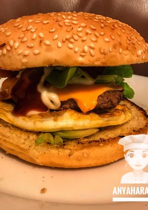 Foto resep Burger ala Anya