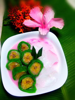Foto resep Es pisang ijo dadar teflon