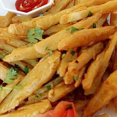 Fries pakory A picture of Fries pakory.