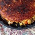 پلو کدو حلوایی و مرغ