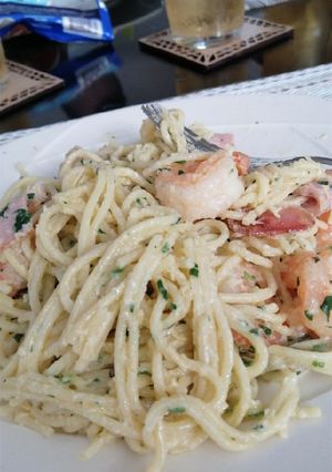 Una foto de Pasta de camarones🍤