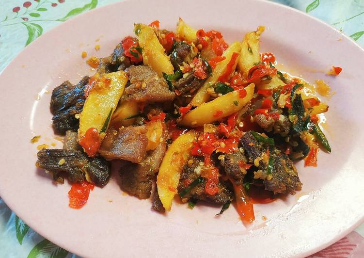 Cara Membuat Dendeng Batokok Istimewa