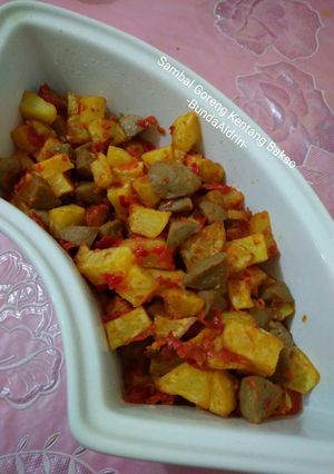 Foto resep Sambal Goreng Kentang Bakso #BikinRamadhanBerkesan