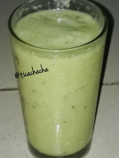 Foto resep Green smoothie yoghurt