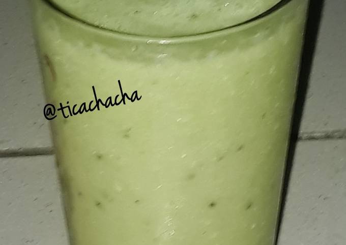 Bagaimana Membuat Green smoothie yoghurt, Menggugah Selera
