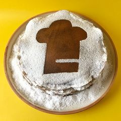 A picture of Chocolate Crepe Cake.