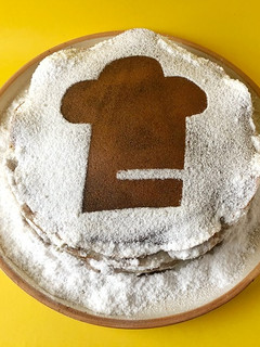 A picture of Chocolate Crepe Cake.