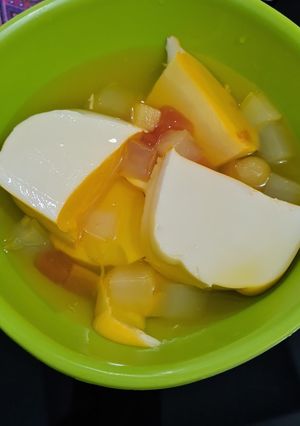 Foto resep Puding tahu koktail