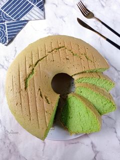 Foto resep Bolu pandan panggang