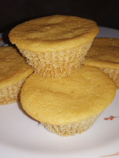 Una foto de Muffins de vainilla low carbs