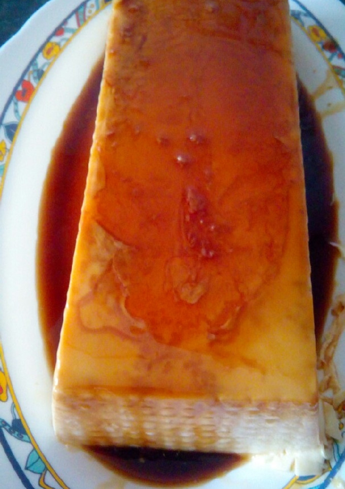 Una foto de Flan de queso en Monsieur Plus