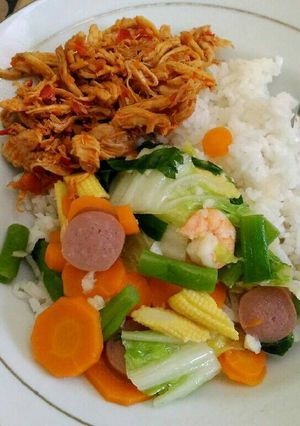 Foto resep Sop campur sari
