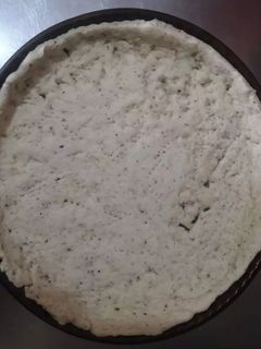Una foto de Masa de tarta integral con semillas