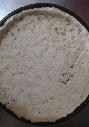 Una foto de Masa de tarta integral con semillas