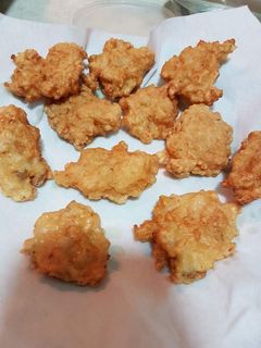 Hình của món Tôm băm chiên bột.