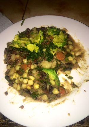 A picture of Tasty Githeri.