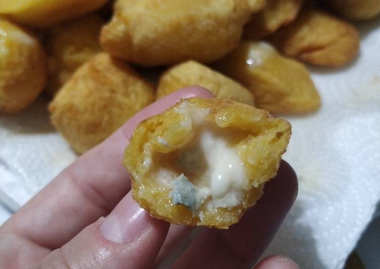 Easiest Way to Make Fatto in casa super veloce Bocconcini di polenta e zucca con cuore filante al gorgonzola