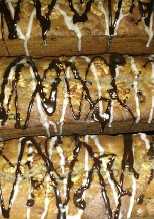 Una foto de Budín de chocolate y frutos secos