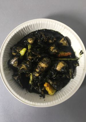 Foto resep Cumi hitam cabe rawit