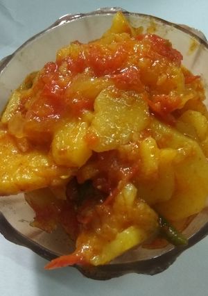 A picture of Aloo tamatar ki sabji.