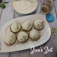 A picture of Matcha Cheesecake Cookies.