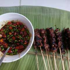 A picture of Sate Maranggi Bumbu Kecap.