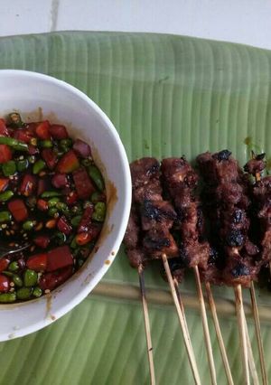 Foto resep Sate Maranggi Bumbu Kecap