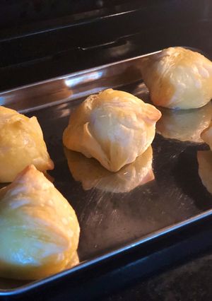 水波爐 酥皮湯圓 的食譜成品照片