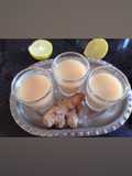 આદુ લીંબુ નો રસ (Ginger Lemon Juice Recipe In Gujarati)