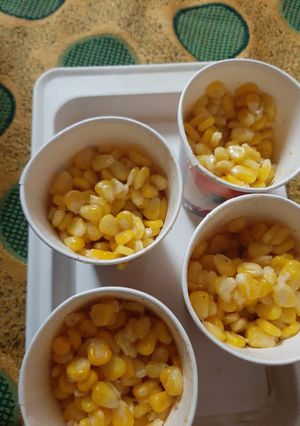 A picture of Masala sweet corn.