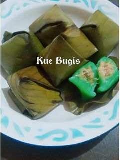 Foto resep Kue Bugis (cara melipatnya)