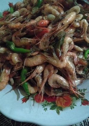 Foto resep Oseng urang kali cabe hijau