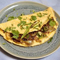 A picture of Spicy Masala Omelette.