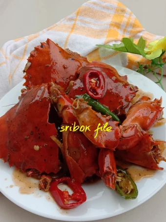 Langkah Mudah untuk Membikin Resep Kepiting lada hitam yang Uenak Anti Ribet, Menggugah Selera
