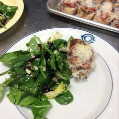 A picture of Cranberry Almond mixed Salad.