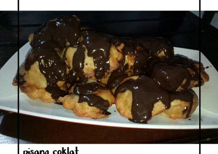 Pisang coklat lumer