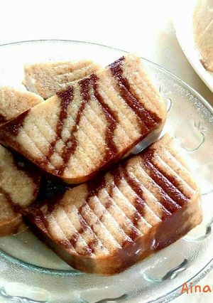 Foto resep Puding roti zebra