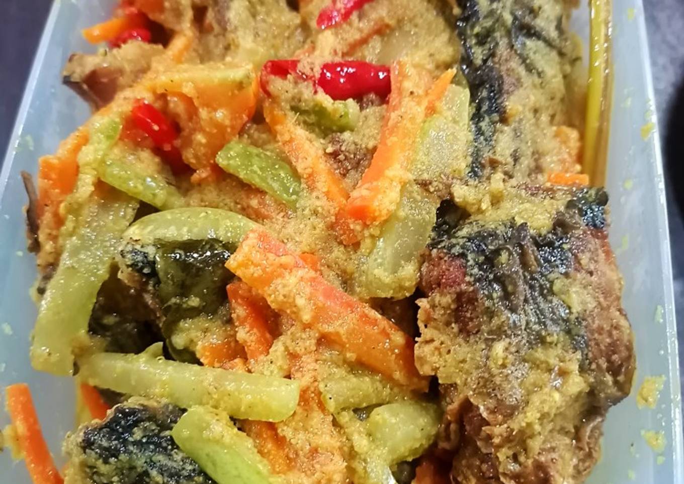 Pesmol Ikan Patin Acar Timun Wortel