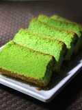 Sponge cake pandan oatmeal