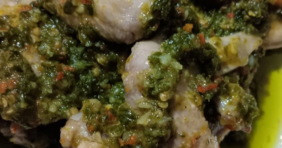 Sayap Ayam Cabe Ijo mudah dan enak