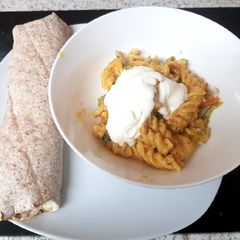 My Chicken Fajita with Pasta A picture of My Chicken Fajita with Pasta.