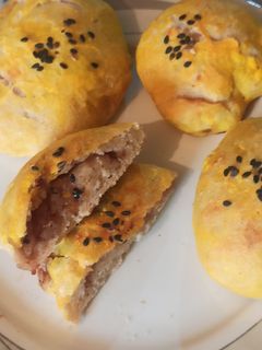 عکسی از دستور کلوچه سیب با خمیر نانوایی