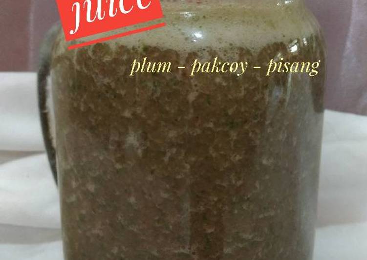 Bagaimana Menyiapkan Jus PPP : Plum Pakcoy Pisang, Bikin Ngiler