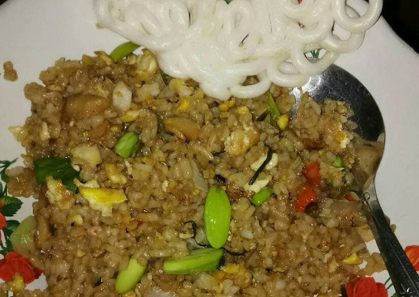Nasi goreng pete istimewa