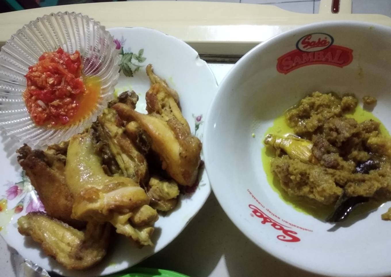 Ayam kekep bumbu bebek
